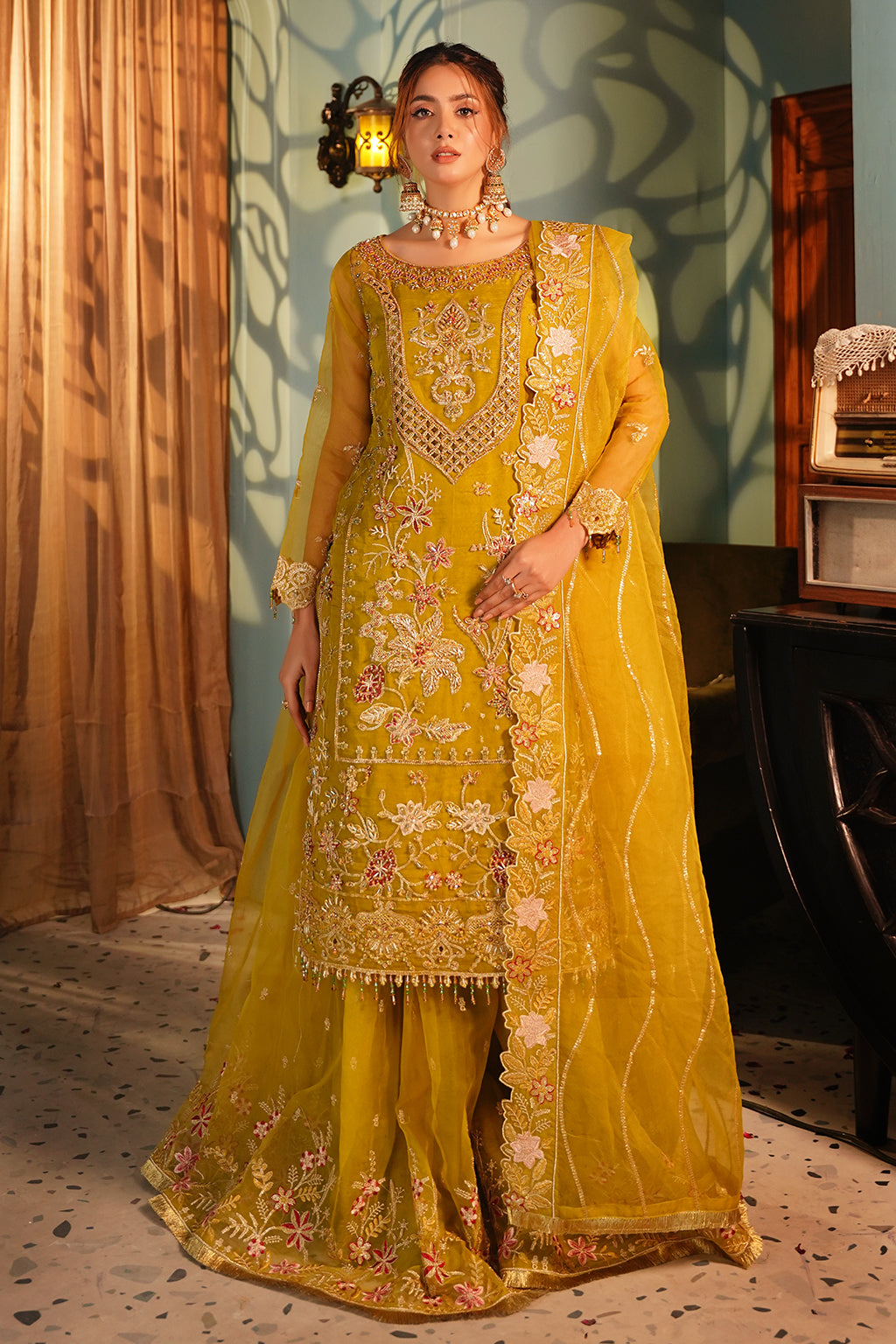 Maryams | Reet Formals | R-105 - by - Libasekhas UK - Registered Vendor of : Maryams - 100% Original Designer Dresss