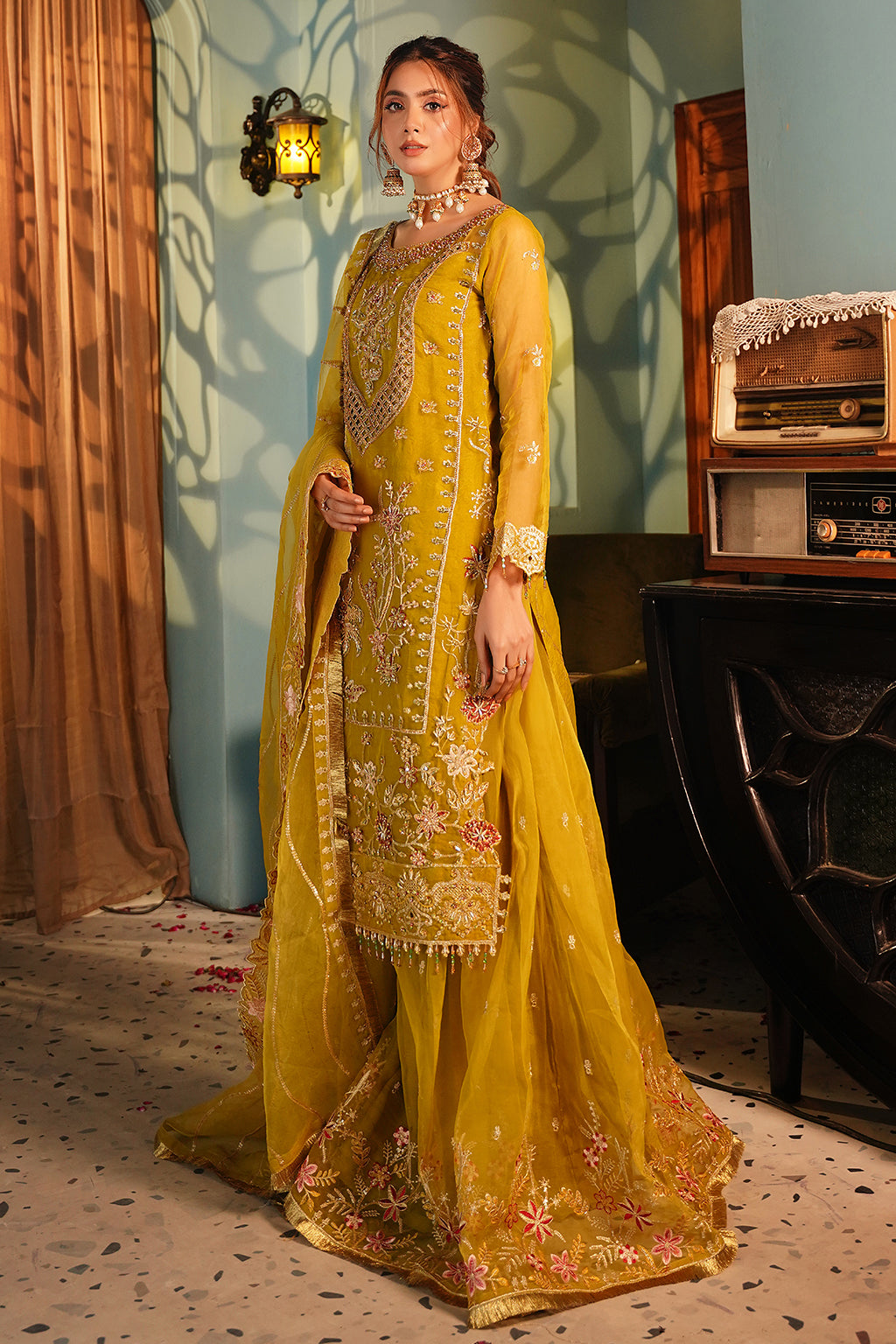 Maryams | Reet Formals | R-105 - by - Libasekhas UK - Registered Vendor of : Maryams - 100% Original Designer Dresss