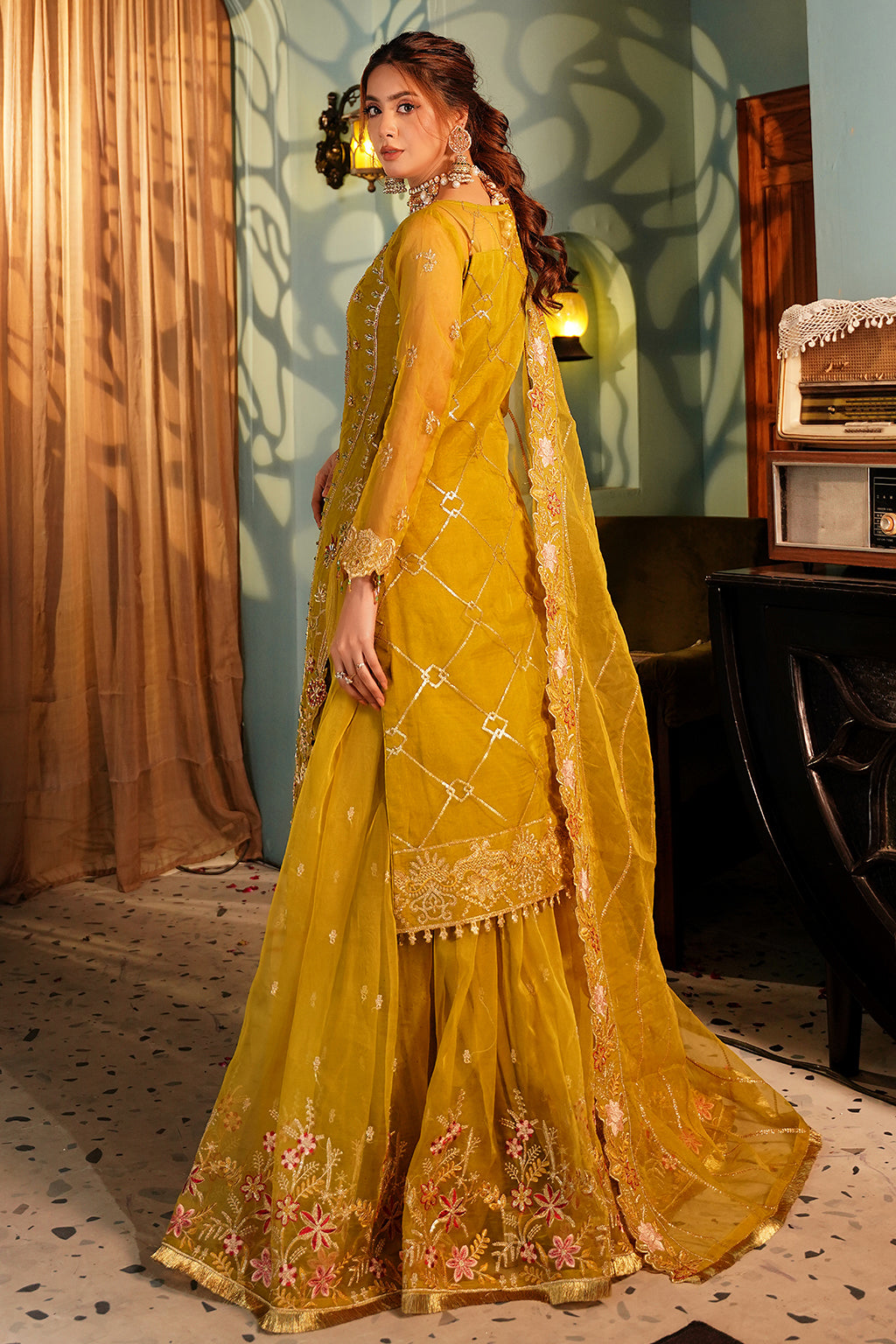 Maryams | Reet Formals | R-105 - by - Libasekhas UK - Registered Vendor of : Maryams - 100% Original Designer Dresss