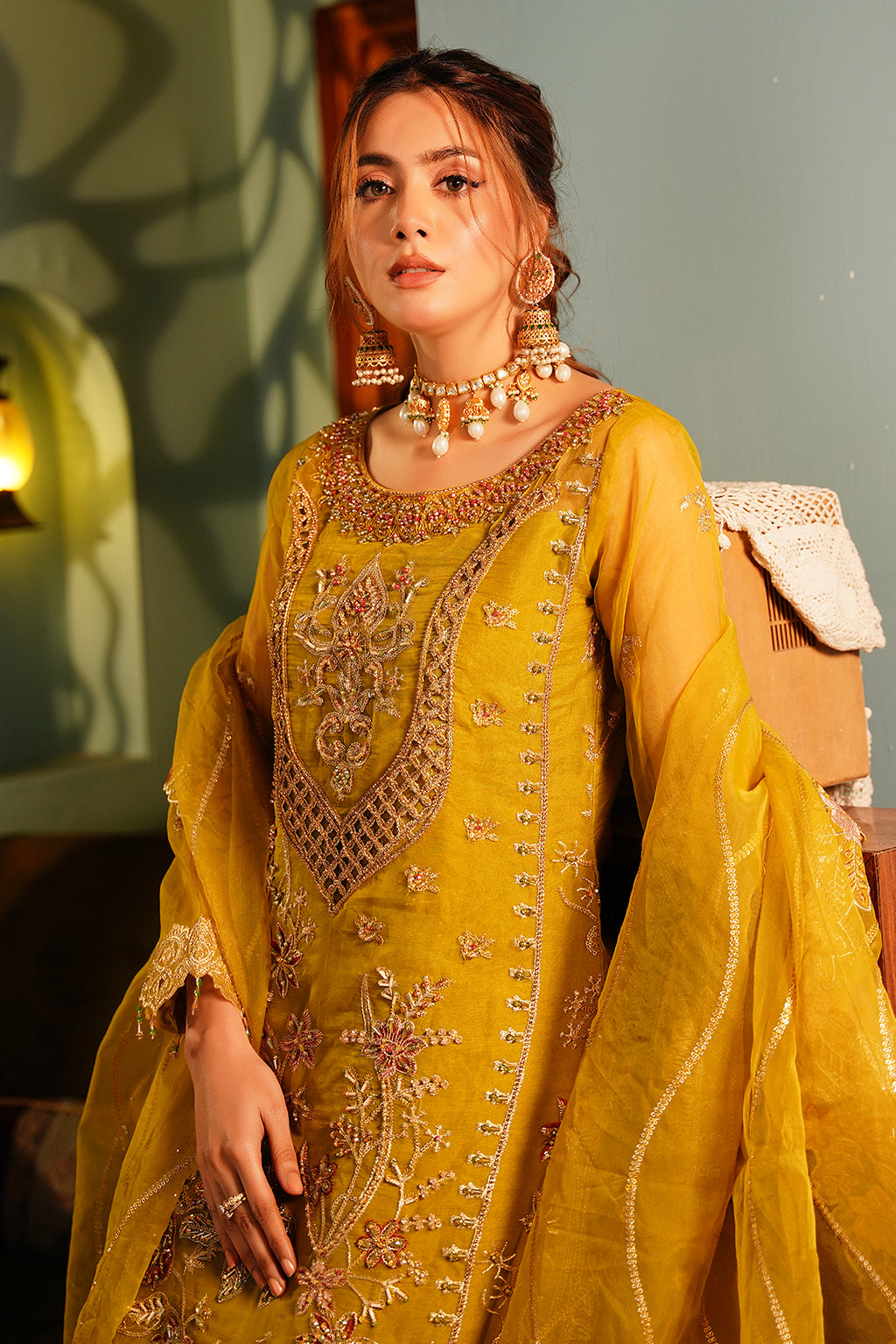 Maryams | Reet Formals | R-105 - by - Libasekhas UK - Registered Vendor of : Maryams - 100% Original Designer Dresss