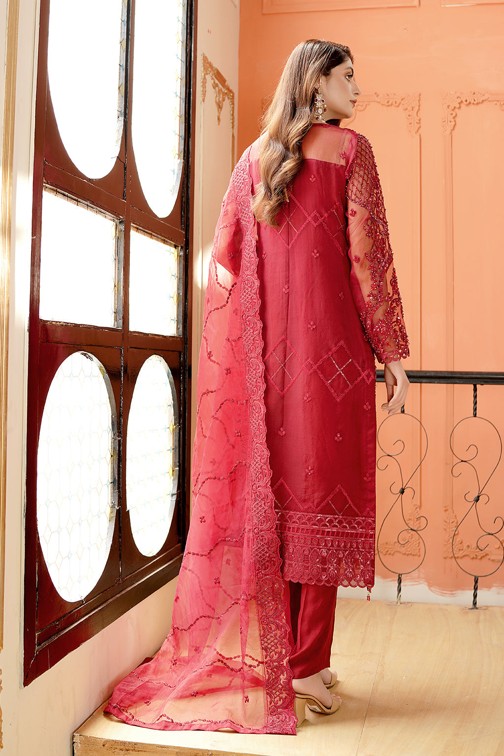 Maryams | Reet Formals | M 107 - by - Libasekhas UK - Registered Vendor of : Maryams - 100% Original Designer Dresss