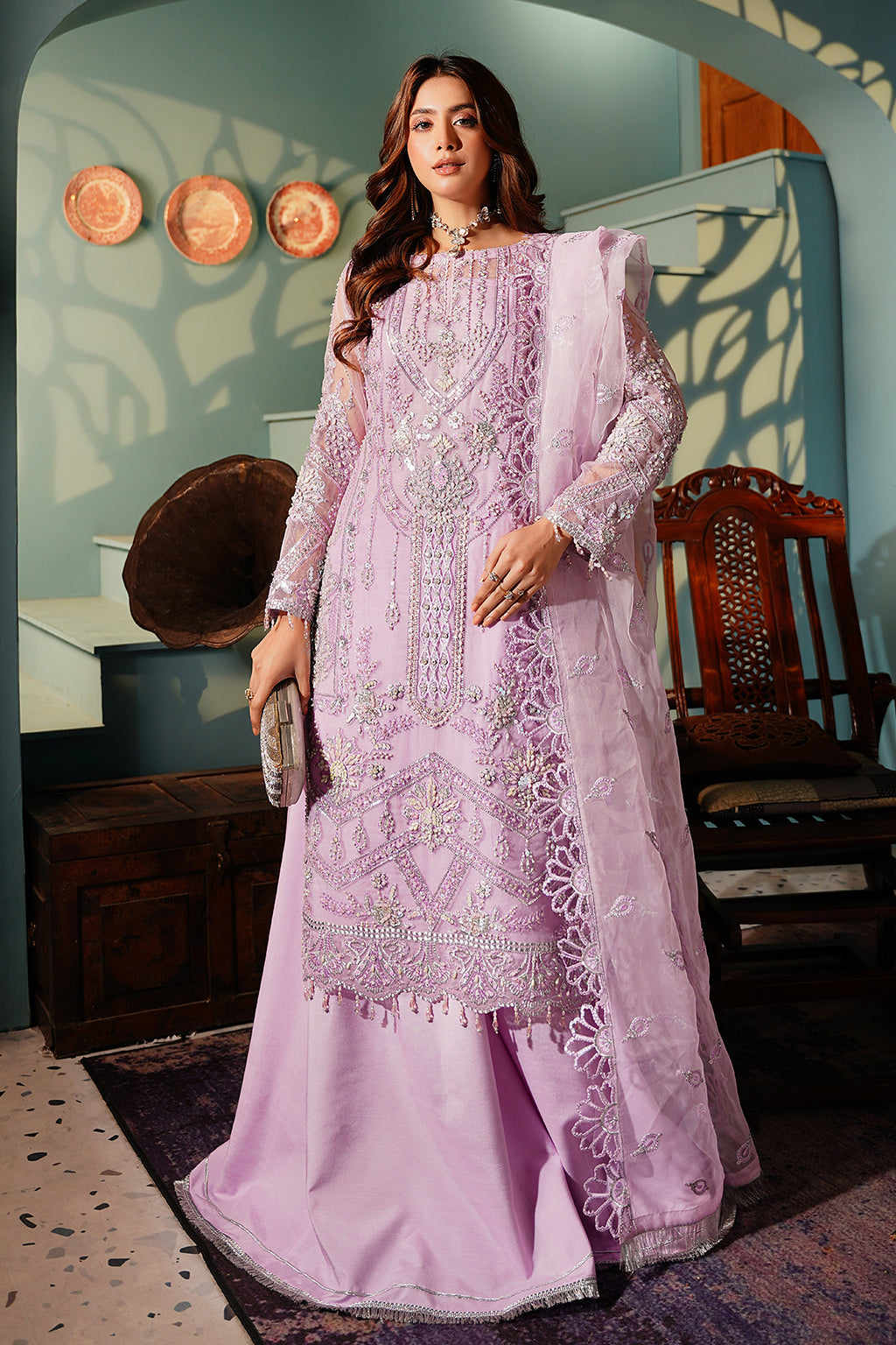 Maryams | Reet Formals | R-103 - by - Libasekhas UK - Registered Vendor of : Maryams - 100% Original Designer Dresss