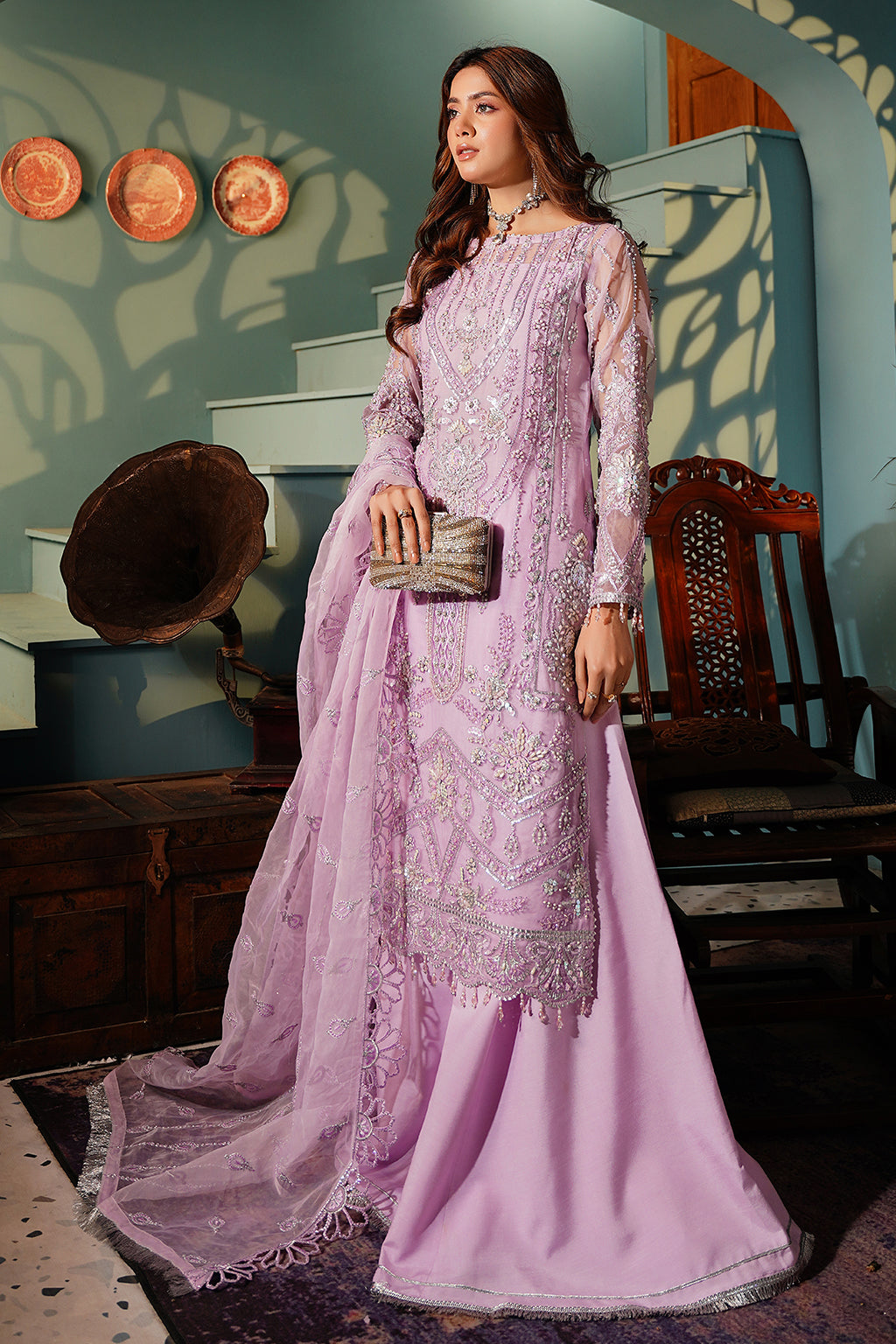 Maryams | Reet Formals | R-103 - by - Libasekhas UK - Registered Vendor of : Maryams - 100% Original Designer Dresss