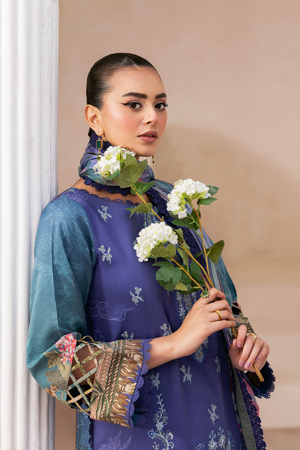 Ramsha | Mashaal Luxury Lawn |  L-1412 - by - Libasekhas UK - Registered Vendor of : Ramsha - 100% Original Designer Dresss