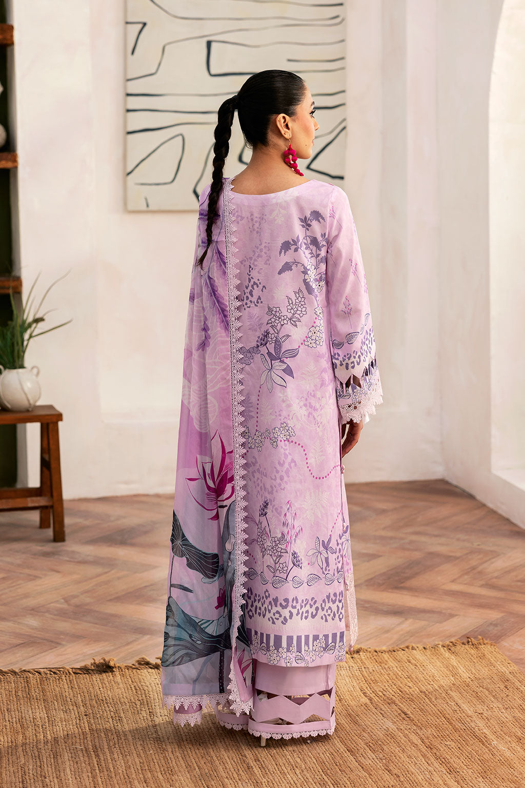 Ramsha | Mashaal Luxury Lawn |  L-1404 - by Libasekhas UK - Registered Vendor of : Ramsha - 100% Original Designer Dress