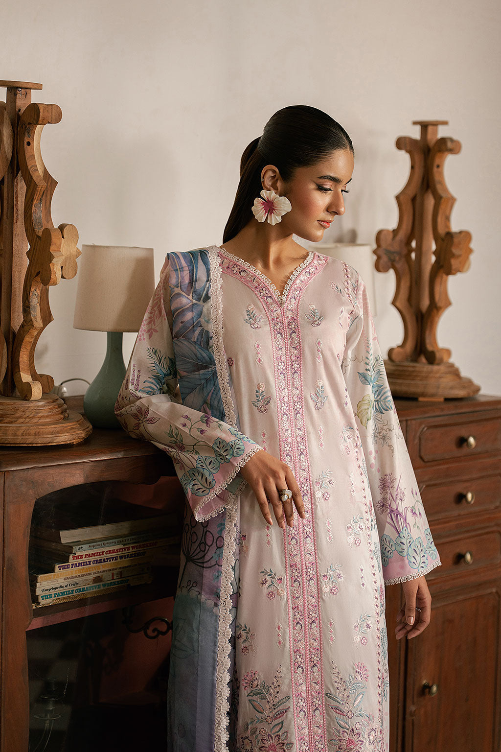 Ramsha | Mashal Luxury Lawn | L-1610 - by Libasekhas UK - Registered Vendor of : Ramsha - 100% Original Designer Dress