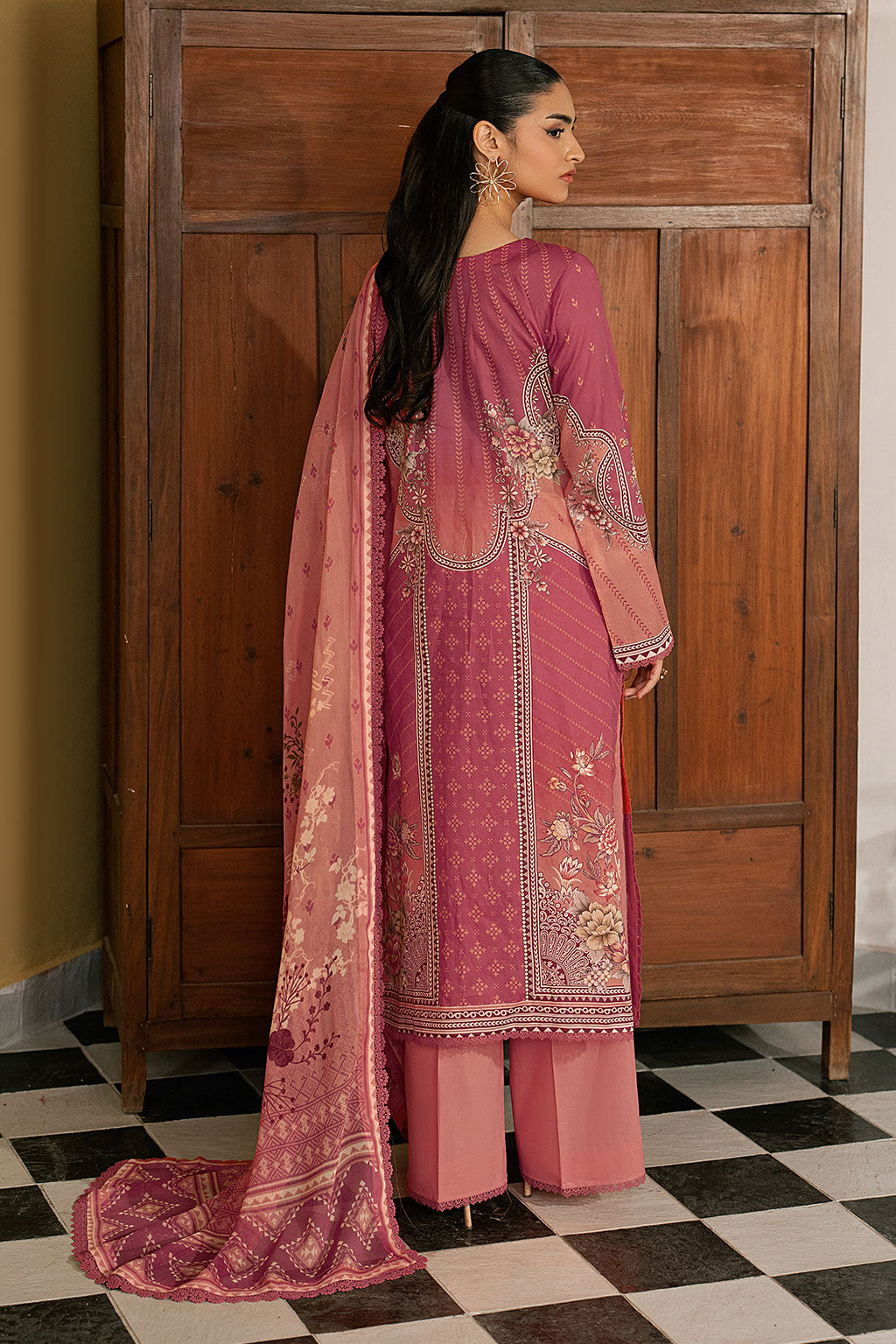 Ramsha | Mashal Luxury Lawn | L-1611 - by Libasekhas UK - Registered Vendor of : Ramsha - 100% Original Designer Dress