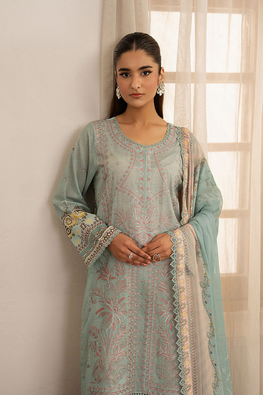 Ramsha | Mashal Luxury Lawn | L-1604 - by Libasekhas UK - Registered Vendor of : Ramsha - 100% Original Designer Dress