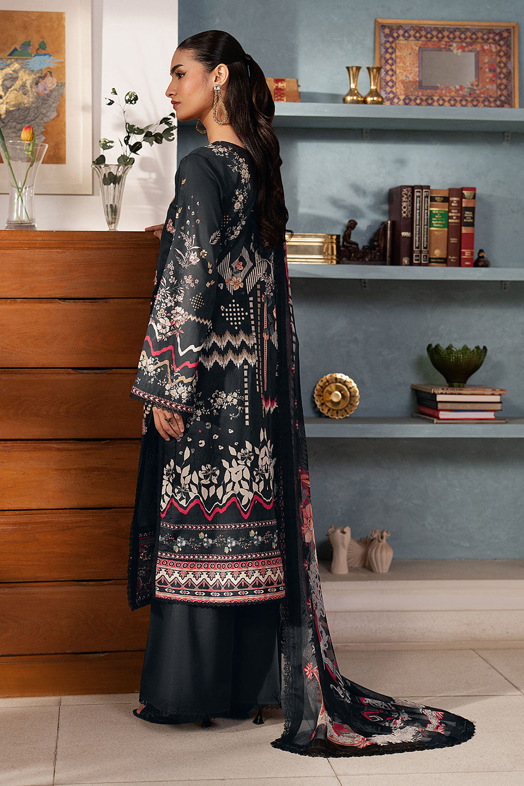 Ramsha | Mashal Luxury Lawn | L-1603 - by Libasekhas UK - Registered Vendor of : Ramsha - 100% Original Designer Dress