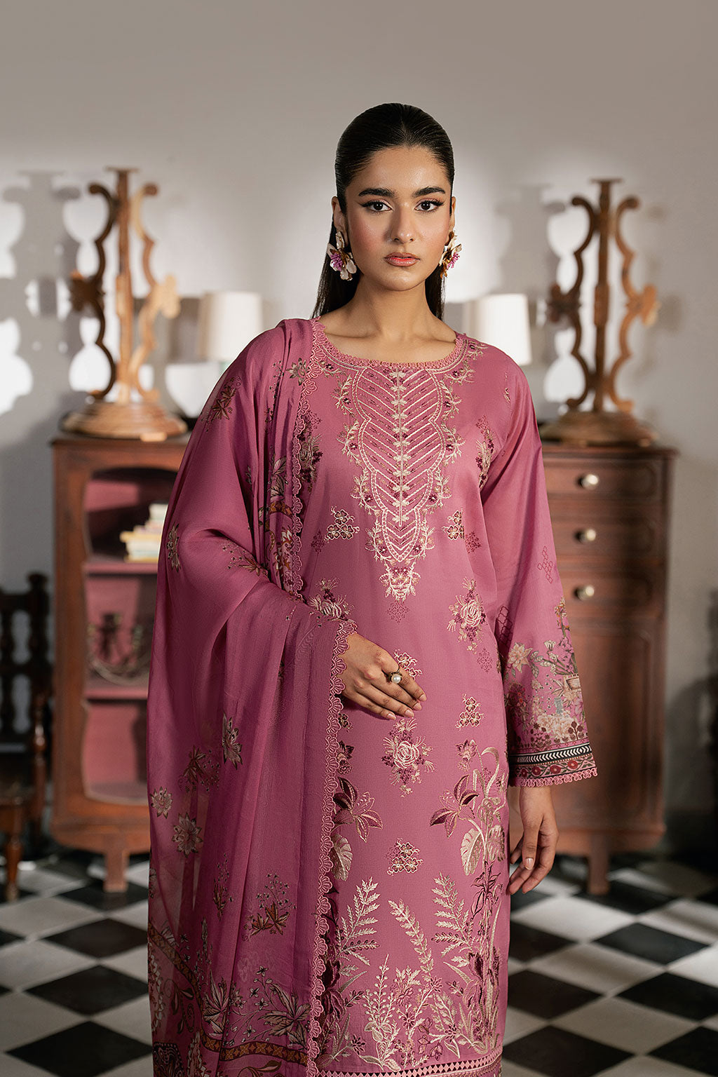 Ramsha | Mashal Luxury Lawn | L-1602 - by Libasekhas UK - Registered Vendor of : Ramsha - 100% Original Designer Dress