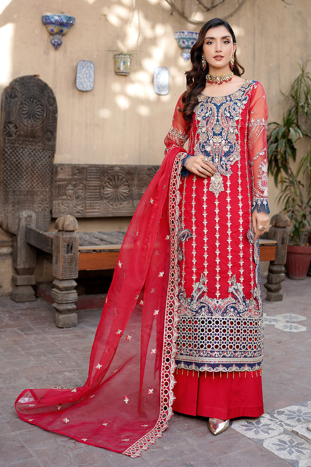 Maryams | Lemilsa Collection | L-809 - by - Libasekhas UK - Registered Vendor of : Maryams - 100% Original Designer Dresss