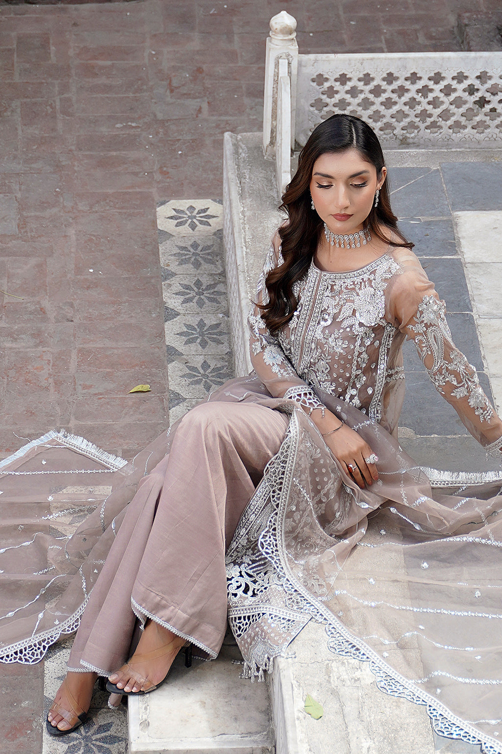 Maryams | Lemilsa Collection | L-808 - by - Libasekhas UK - Registered Vendor of : Maryams - 100% Original Designer Dresss