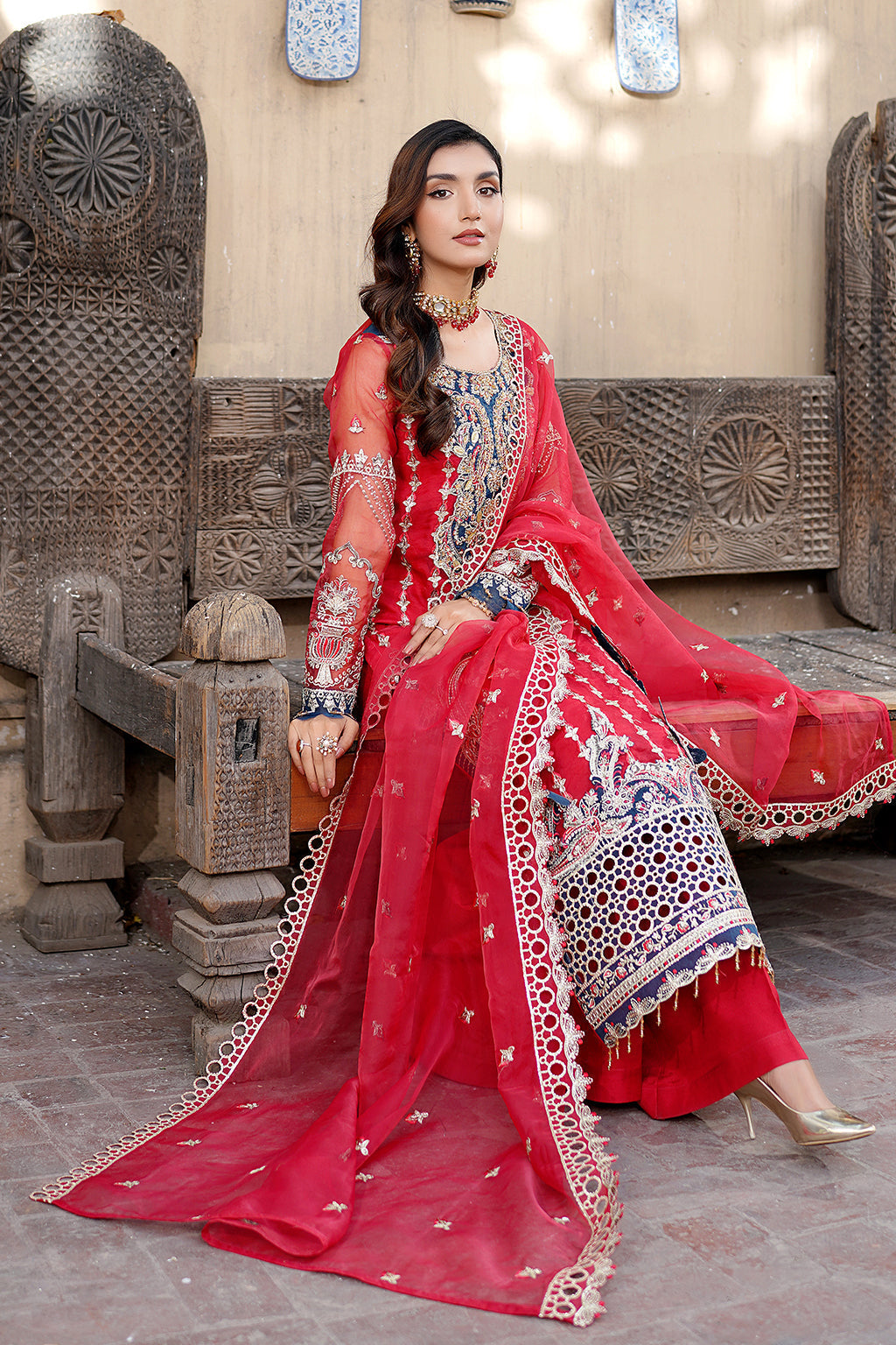 Maryams | Lemilsa Collection | L-809 - by - Libasekhas UK - Registered Vendor of : Maryams - 100% Original Designer Dresss