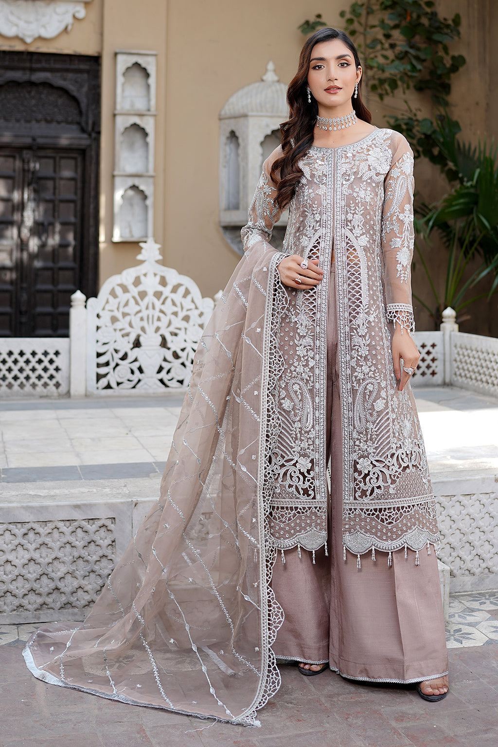 Maryams | Lemilsa Collection | L-808 - by - Libasekhas UK - Registered Vendor of : Maryams - 100% Original Designer Dresss