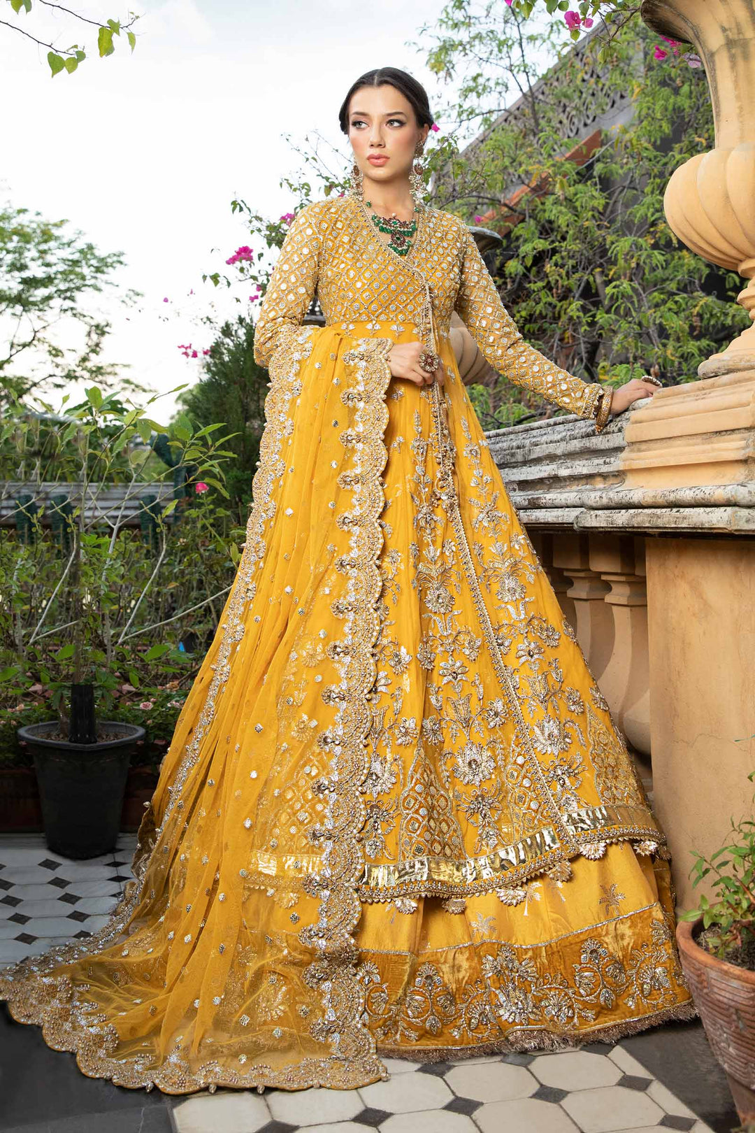 Maria B | Bridal Couture | Nura - by - Libasekhas UK - Registered Vendor of : Maria B - 100% Original Designer Dresss