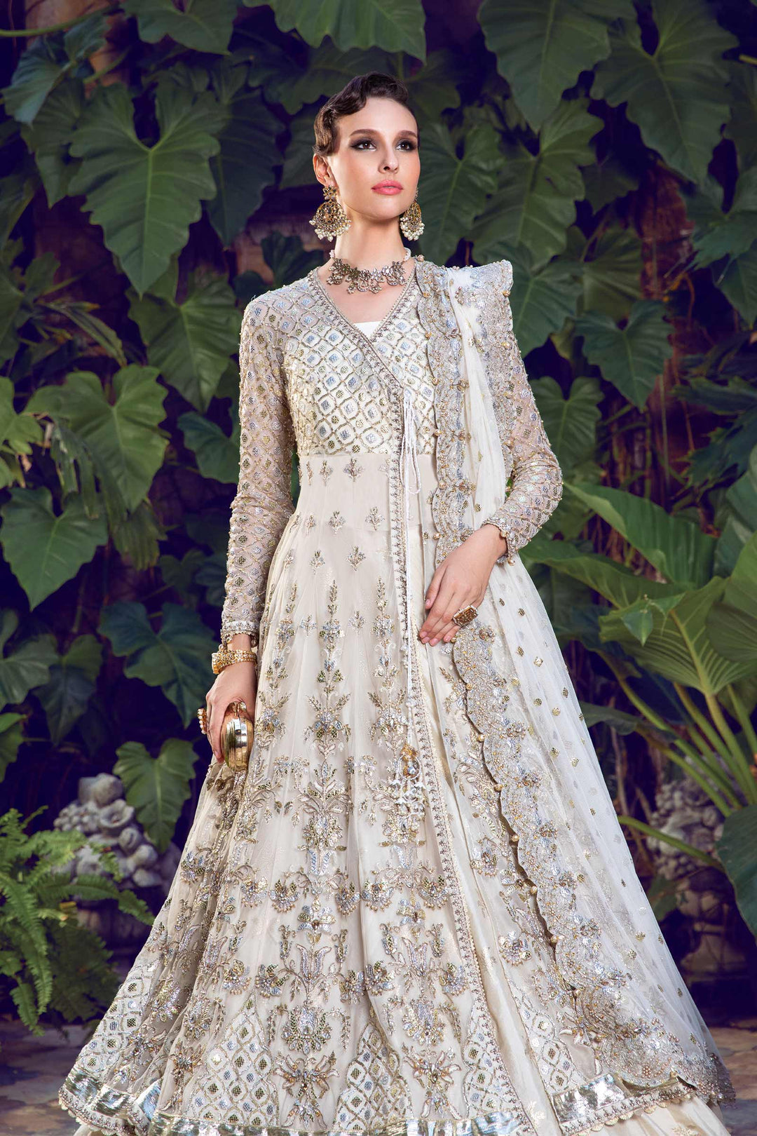Maria B | Bridal Couture | Iyla - by - Libasekhas UK - Registered Vendor of : Maria B - 100% Original Designer Dresss