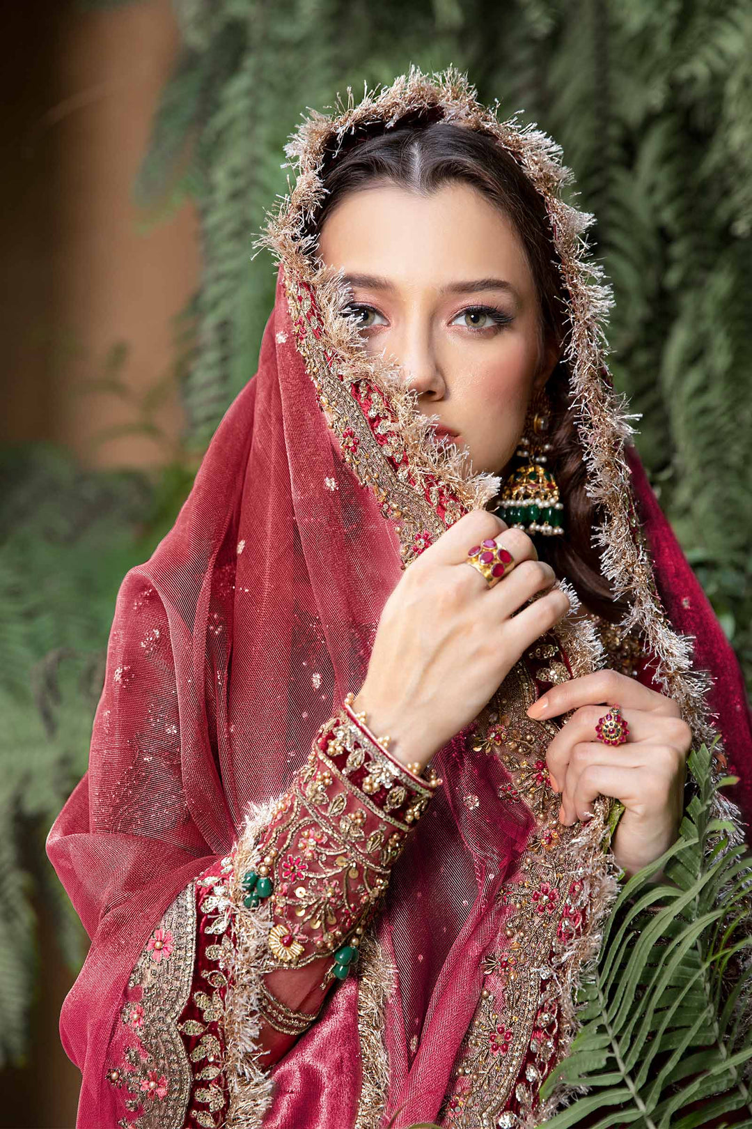 Maria B | Bridal Couture | Shireen - by - Libasekhas UK - Registered Vendor of : Maria B - 100% Original Designer Dresss