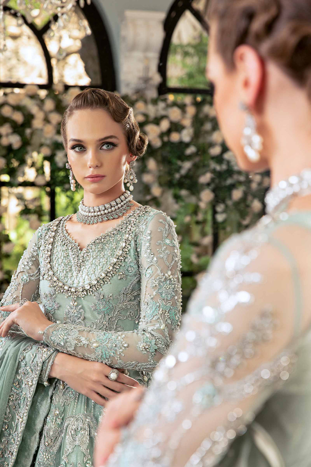 Maria B | Bridal Couture | Chantrea - by - Libasekhas UK - Registered Vendor of : Maria B - 100% Original Designer Dresss