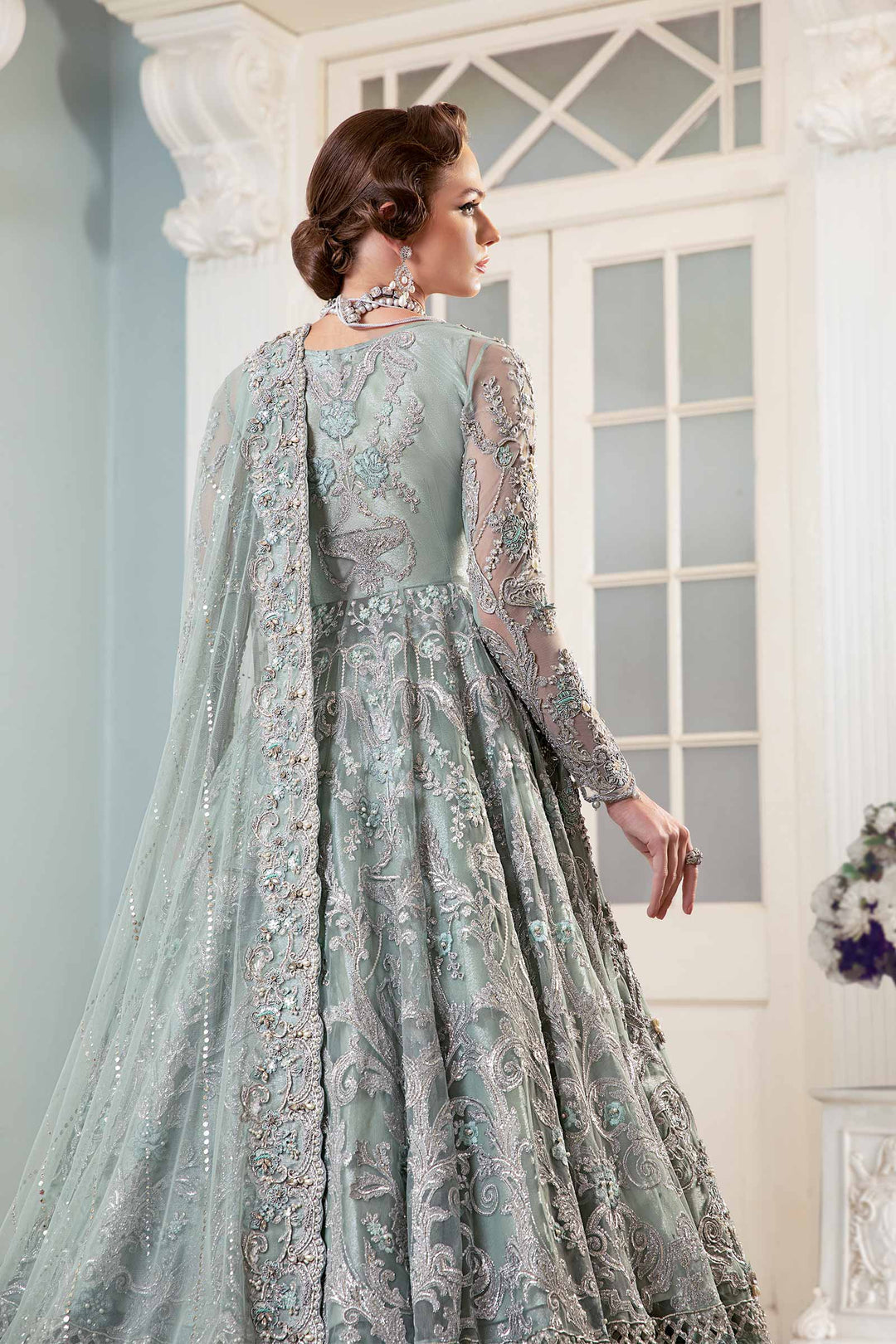 Maria B | Bridal Couture | Chantrea - by - Libasekhas UK - Registered Vendor of : Maria B - 100% Original Designer Dresss