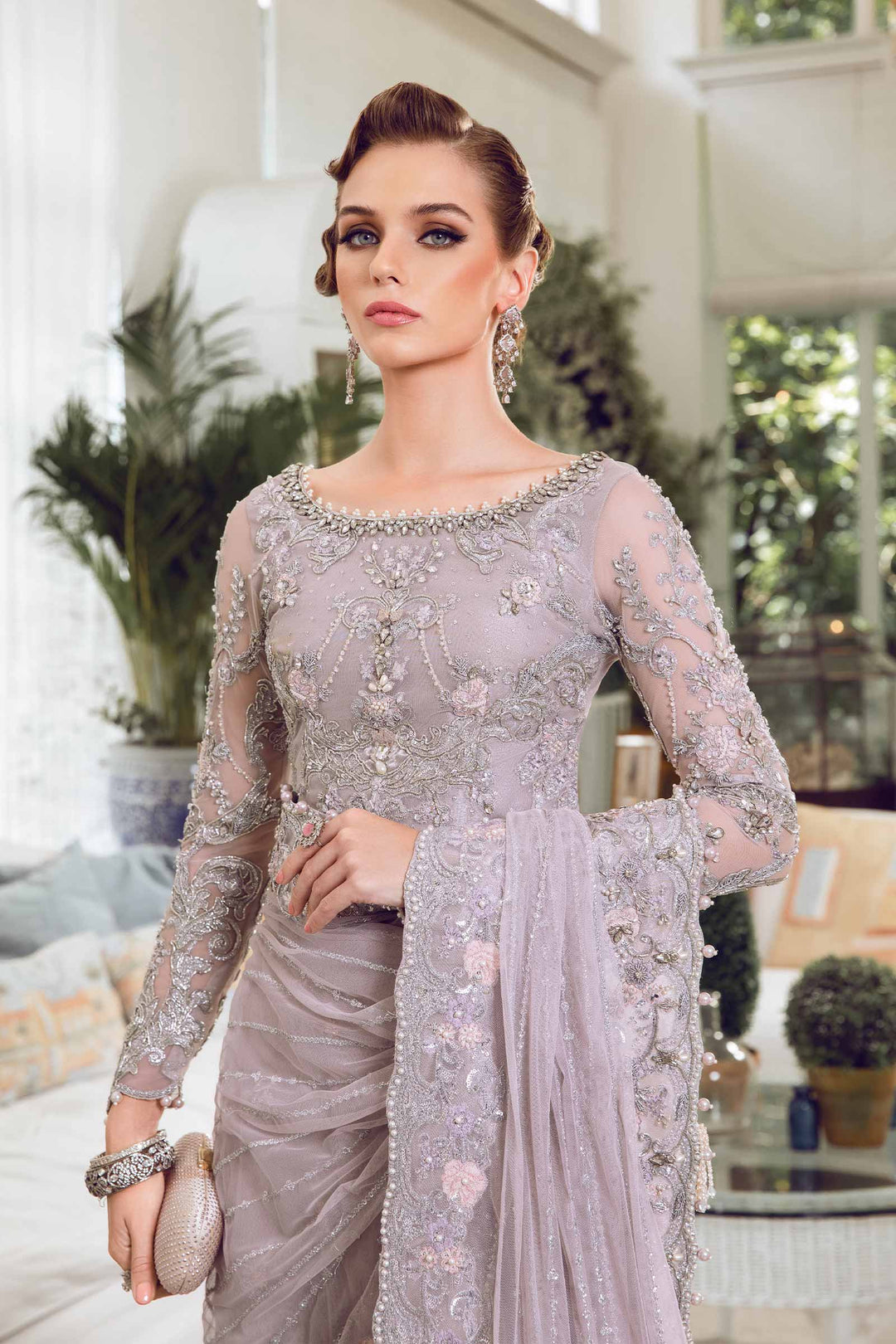 Maria B | Bridal Couture | Rozanne - by - Libasekhas UK - Registered Vendor of : Maria B - 100% Original Designer Dresss