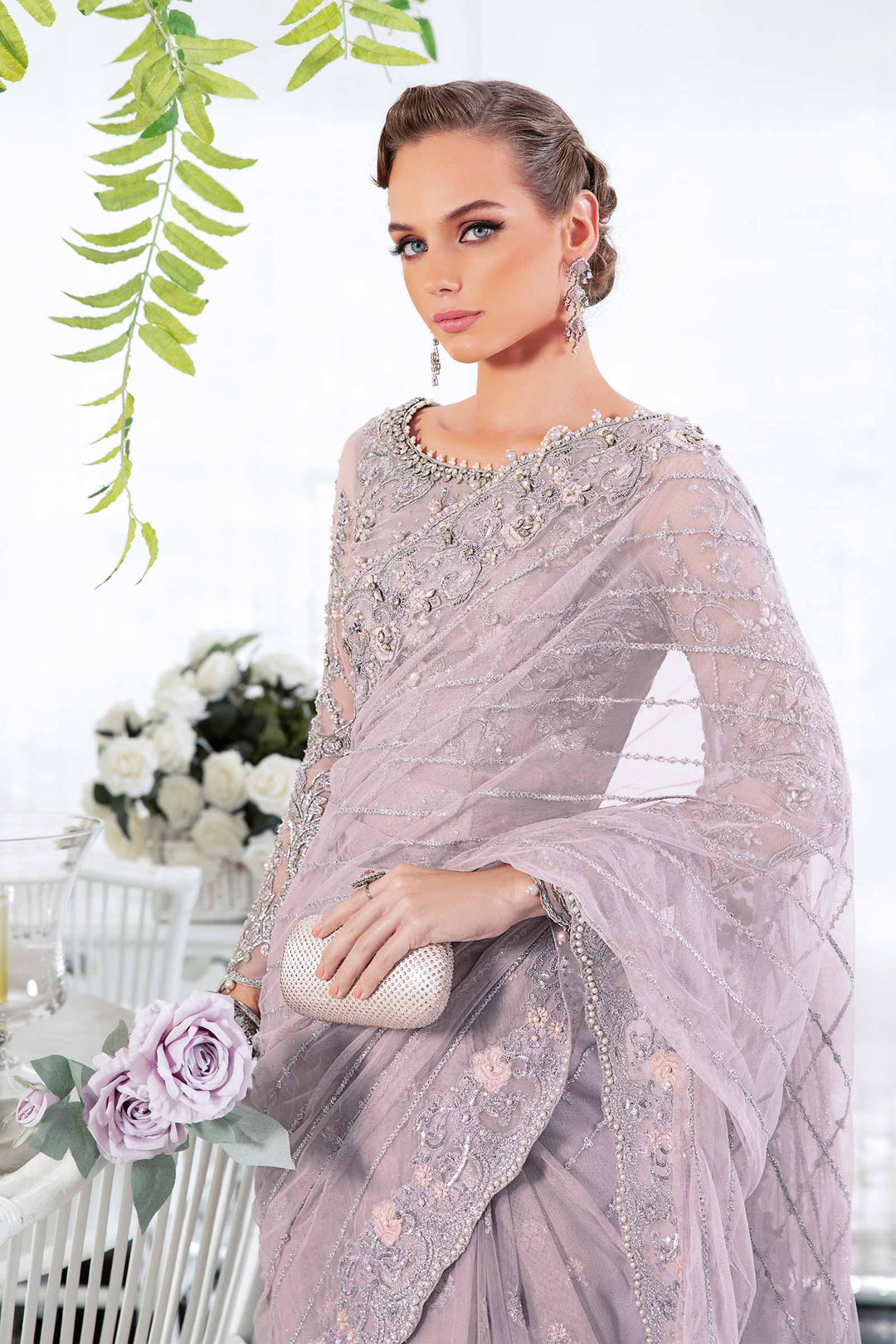 Maria B | Bridal Couture | Rozanne - by - Libasekhas UK - Registered Vendor of : Maria B - 100% Original Designer Dresss