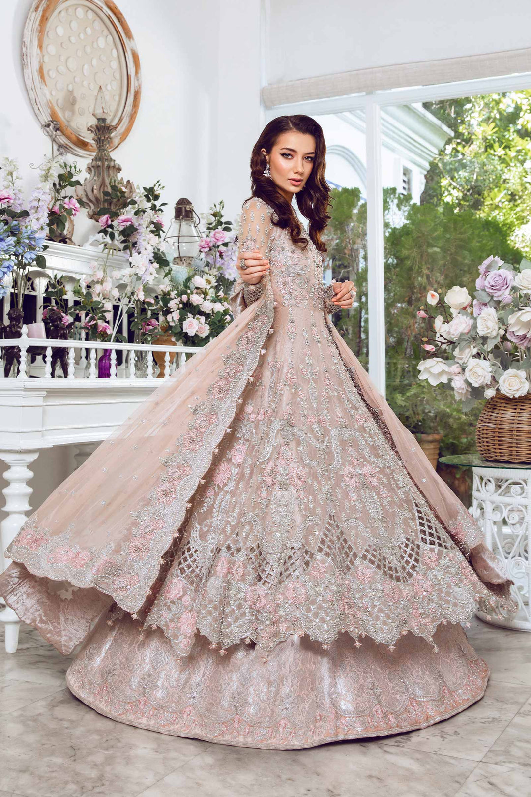 Maria B | Bridal Couture | Nyra - by - Libasekhas UK - Registered Vendor of : Maria B - 100% Original Designer Dresss