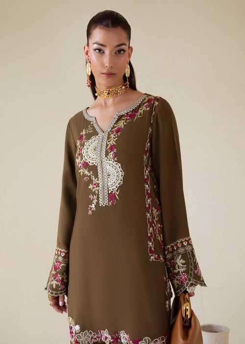 Saira Shakira | Basic Pret 25 | Moss - by Libasekhas UK - Registered Vendor of : Saira Shakira - 100% Original Designer Dress