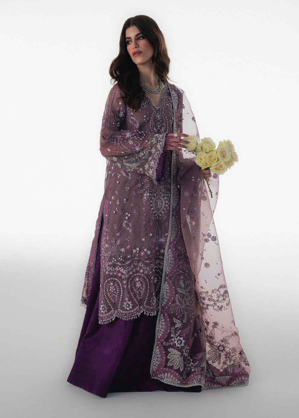Sadaf Fawad Khan | Festive 25 | Wistful Mauve - by Libasekhas UK - Registered Vendor of : Sadaf Fawad Khan - 100% Original Designer Dress