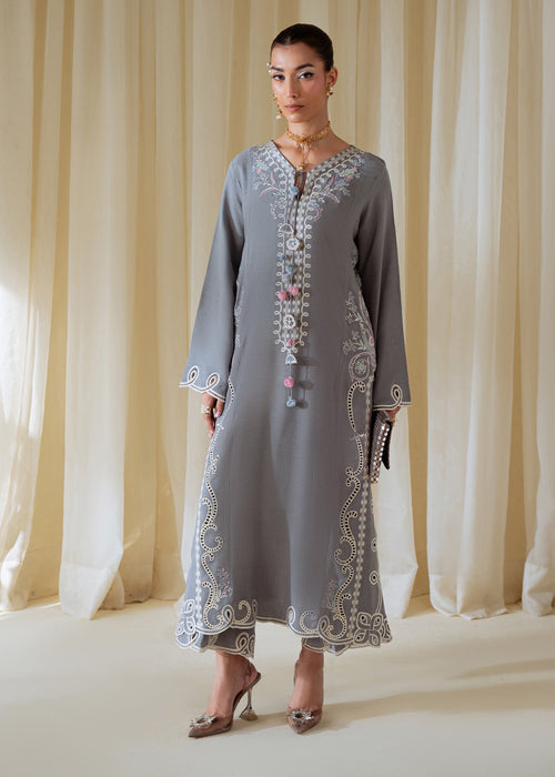 Saira Shakira | Basic Pret 25 | Sapphire Whisper - by Libasekhas UK - Registered Vendor of : Saira Shakira - 100% Original Designer Dress