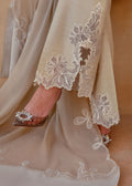 Saira Shakira | Rosea Casual Pret 25 | Latte Glow - by Libasekhas UK - Registered Vendor of : Saira Shakira - 100% Original Designer Dress