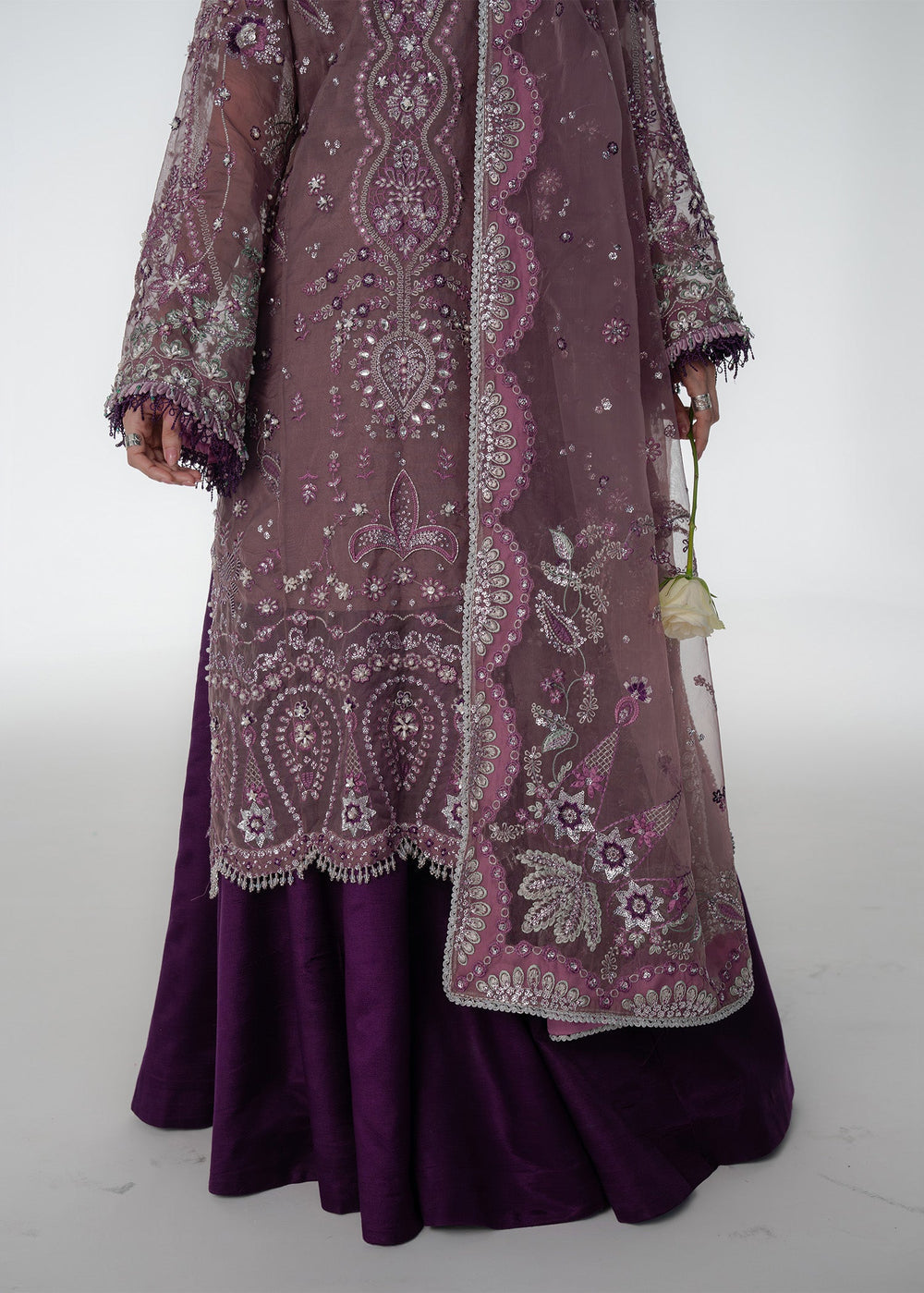 Sadaf Fawad Khan | Festive 25 | Wistful Mauve - by Libasekhas UK - Registered Vendor of : Sadaf Fawad Khan - 100% Original Designer Dress
