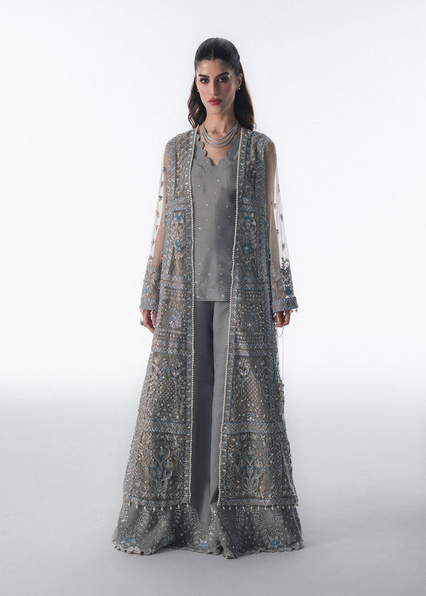 Sadaf Fawad Khan | Festive 25 | Overcast Whisper - by Libasekhas UK - Registered Vendor of : Sadaf Fawad Khan - 100% Original Designer Dress