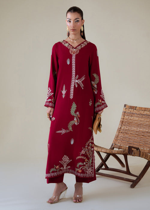 Saira Shakira | Basic Pret 25 | Flame - by Libasekhas UK - Registered Vendor of : Saira Shakira - 100% Original Designer Dress