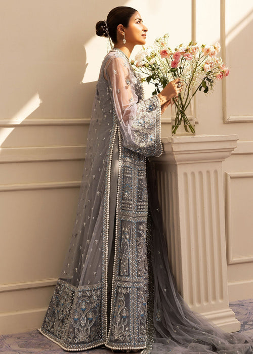 Sadaf Fawad Khan | Wedding Festive 25 | Overcast Whisper - by Libasekhas UK - Registered Vendor of : Sadaf Fawad Khan - 100% Original Designer Dress