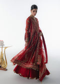 Sadaf Fawad Khan | Festive 25 | Scarlet - by Libasekhas UK - Registered Vendor of : Sadaf Fawad Khan - 100% Original Designer Dress