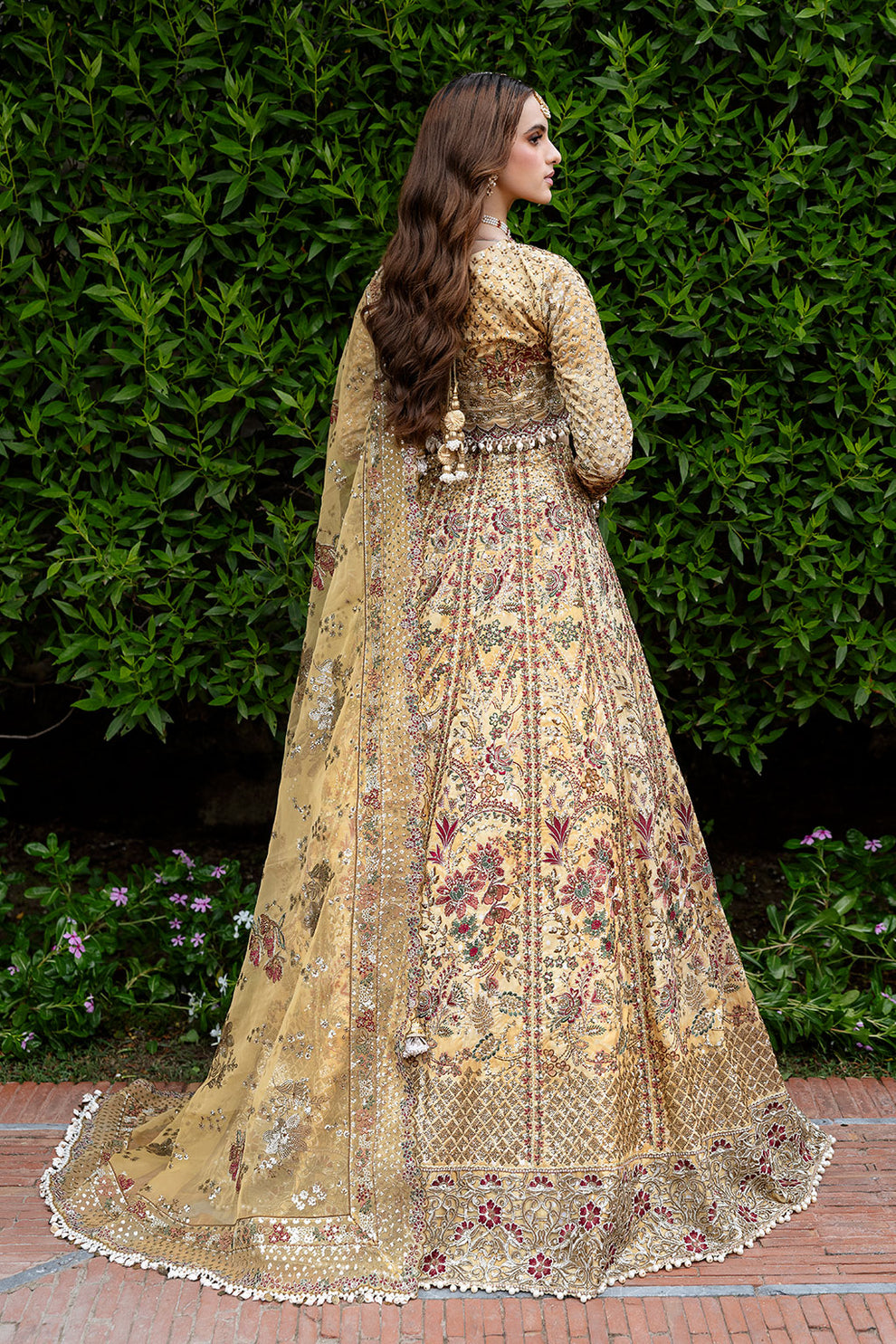 Shagna | Mehfil Festive Formals | SF-02- JHILMIL - by Libasekhas UK - Registered Vendor of : Ramsha - 100% Original Designer Dress