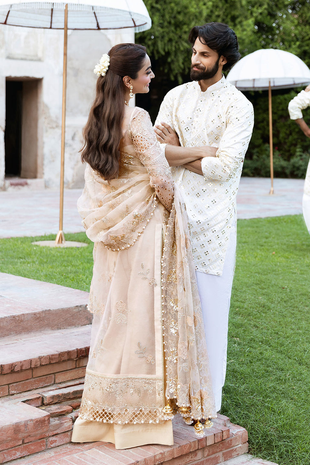 Shagna | Mehfil Festive Formals | SF-05- SUNDAL - by Libasekhas - Registered Vendor of : Shagna - 100% Original Designer Dress