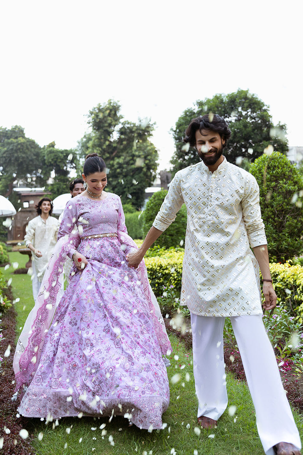 Shagna | Mehfil Festive Formals | SF-10- PANKH - by Libasekhas - Registered Vendor of : Shagna - 100% Original Designer Dress