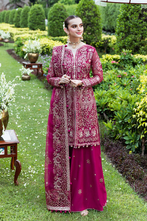 Shagna | Mehfil Festive Formals | SF-03- MAHER - by Libasekhas - Registered Vendor of : Shagna - 100% Original Designer Dress