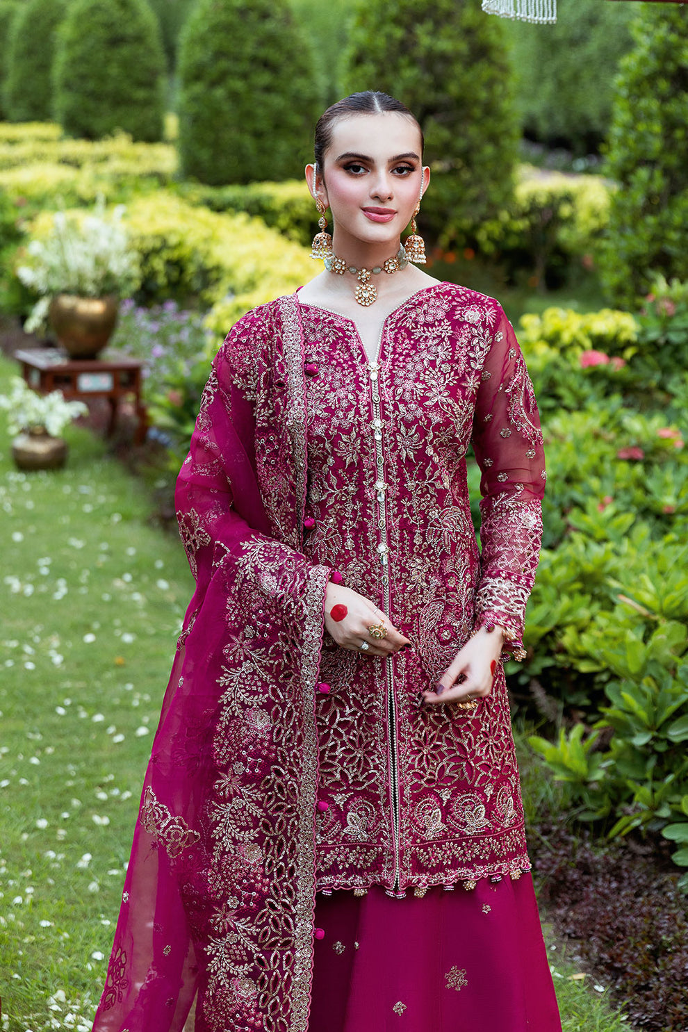 Shagna | Mehfil Festive Formals | SF-03- MAHER - by Libasekhas UK - Registered Vendor of : Ramsha - 100% Original Designer Dress
