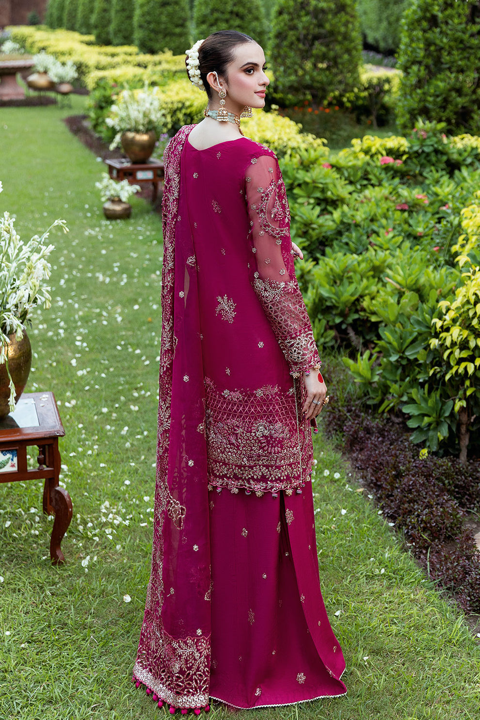 Shagna | Mehfil Festive Formals | SF-03- MAHER - by Libasekhas UK - Registered Vendor of : Ramsha - 100% Original Designer Dress