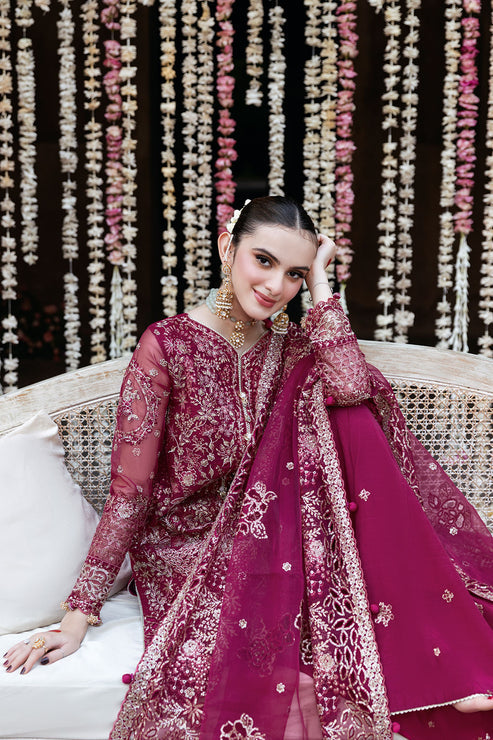 Shagna | Mehfil Festive Formals | SF-03- MAHER - by Libasekhas - Registered Vendor of : Shagna - 100% Original Designer Dress