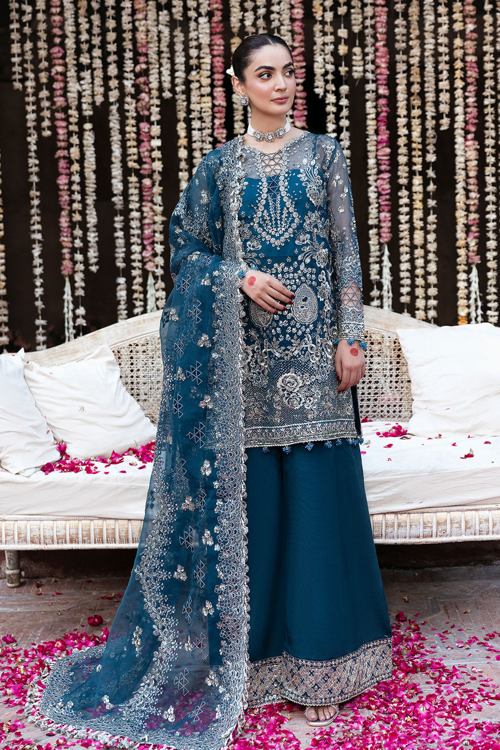 Shagna | Mehfil Festive Formals | SF-04- SAAHIL - by Libasekhas - Registered Vendor of : Shagna - 100% Original Designer Dress