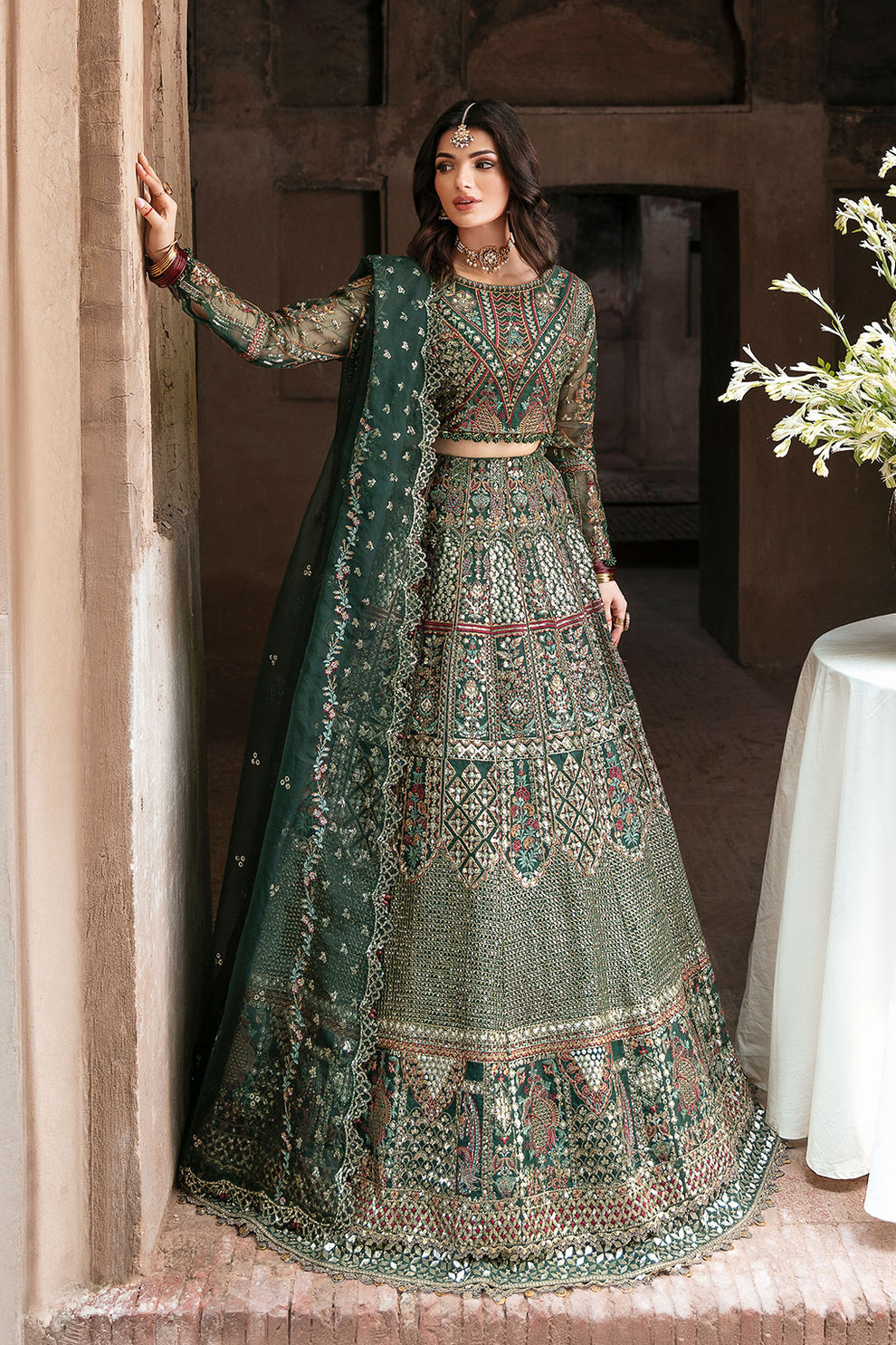 Shagna | Mehfil Festive Formals | SF-06- YAAD - by Libasekhas UK - Registered Vendor of : Ramsha - 100% Original Designer Dress