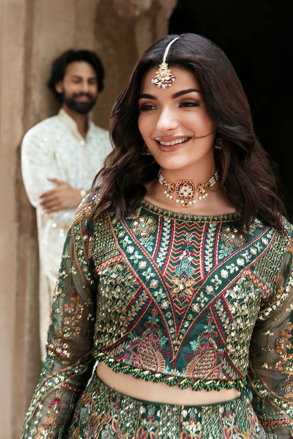 Shagna | Mehfil Festive Formals | SF-06- YAAD - by Libasekhas UK - Registered Vendor of : Ramsha - 100% Original Designer Dress