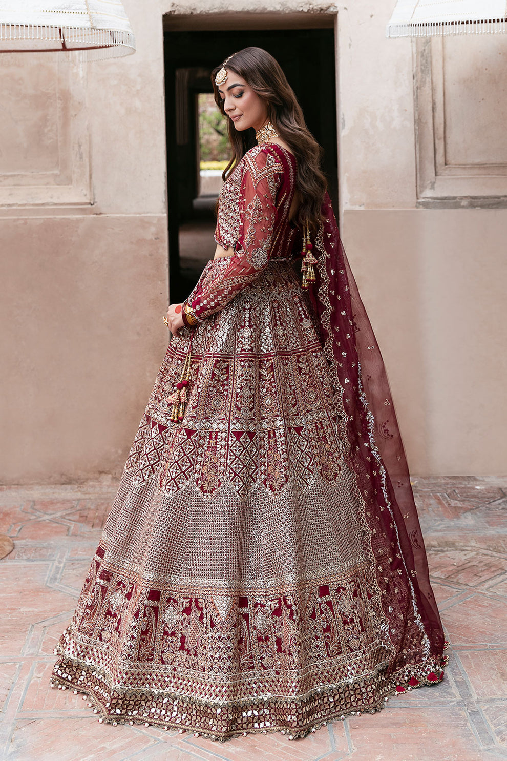 Shagna | Mehfil Festive Formals | SF-01- GULRUKH - by Libasekhas - Registered Vendor of : Shagna - 100% Original Designer Dress