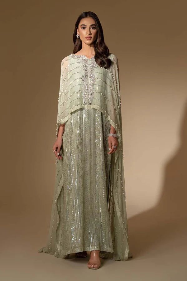 Jeem | Luxury Pret | MIA MINT GREEN - by - Libasekhas UK - Registered Vendor of : Jeem - 100% Original Designer Dresss