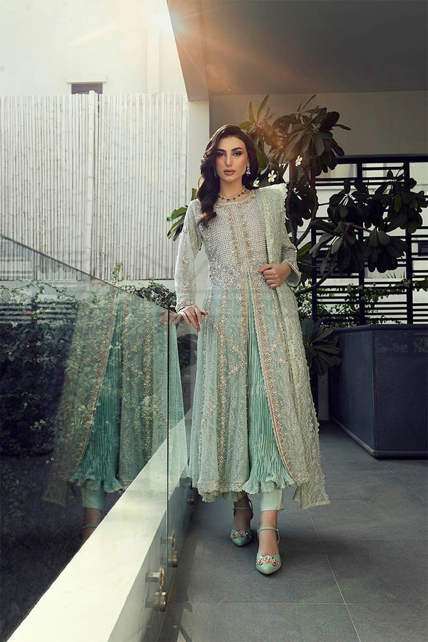 Panache | Pret | Mint Enchantress - by - Libasekhas UK - Registered Vendor of : Panache By Mona - 100% Original Designer Dresss