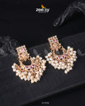 Lily Earrings - by - Libasekhas UK - Registered Vendor of : Zeesy - 100% Original Designer Dresss