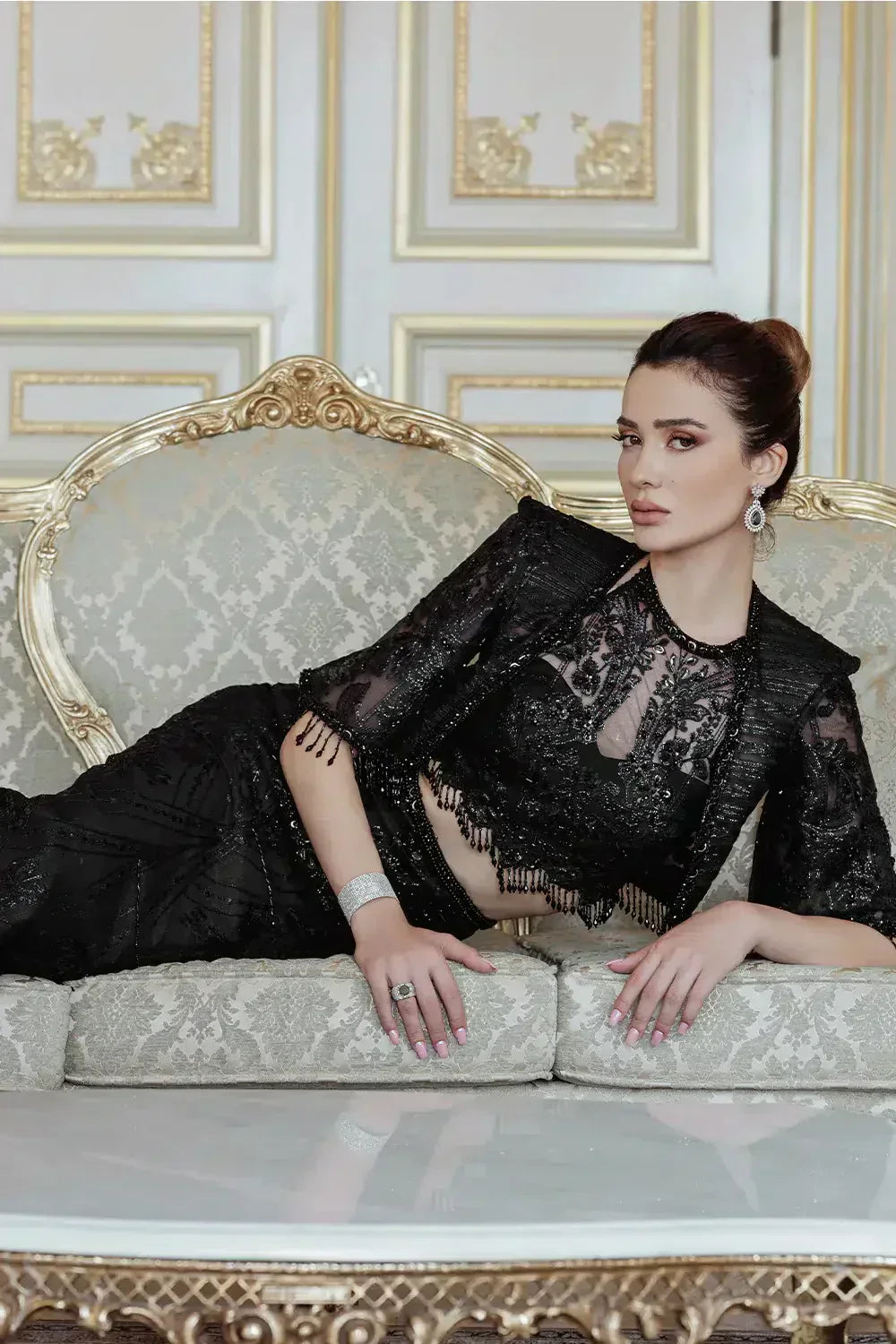 Saira Rizwan | Lumiere Festive 23 | STELA SR-05 - by - Libasekhas UK - Registered Vendor of : Saira Rizwan - 100% Original Designer Dresss